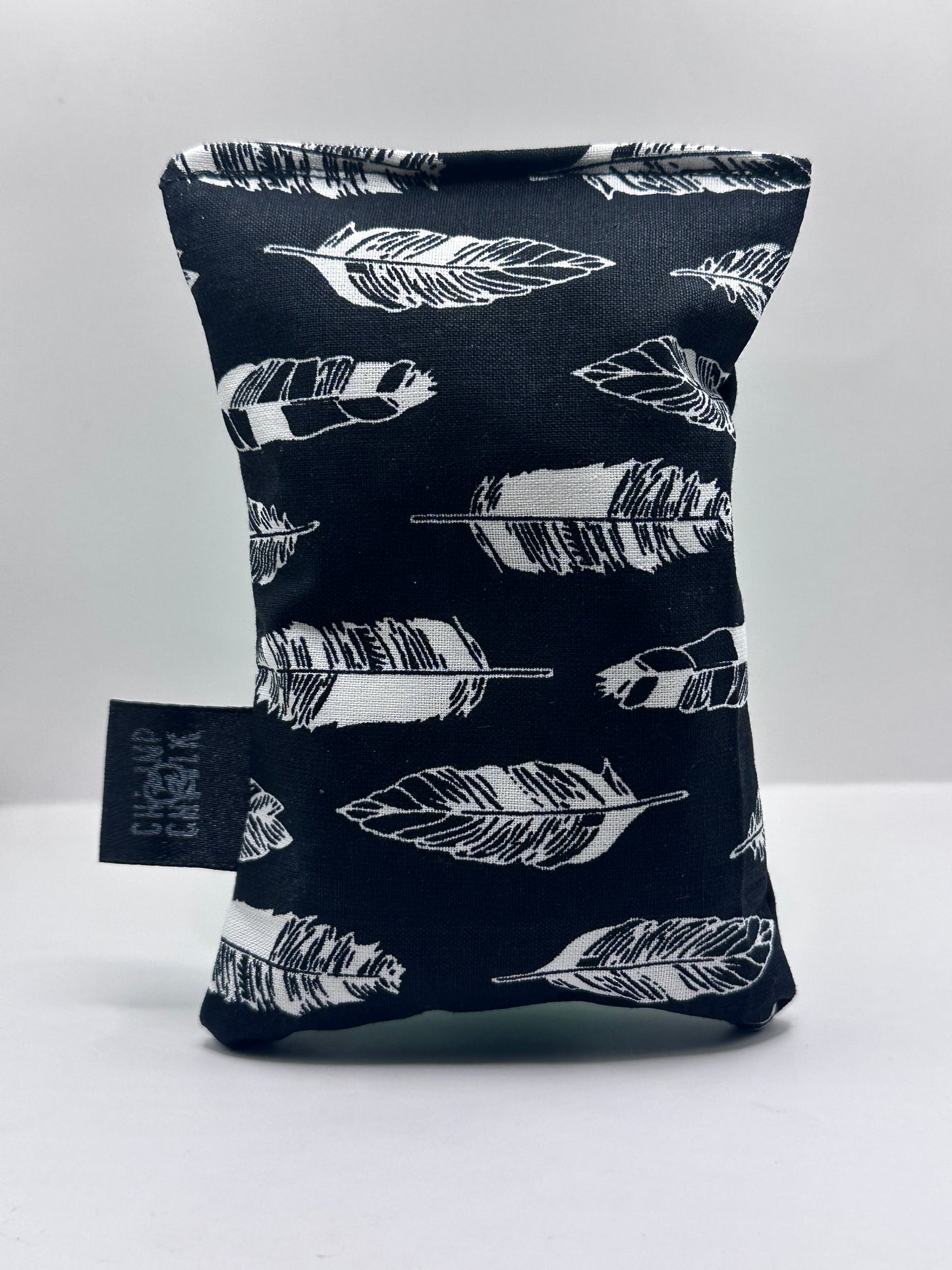 Black Feather Chalk Bag