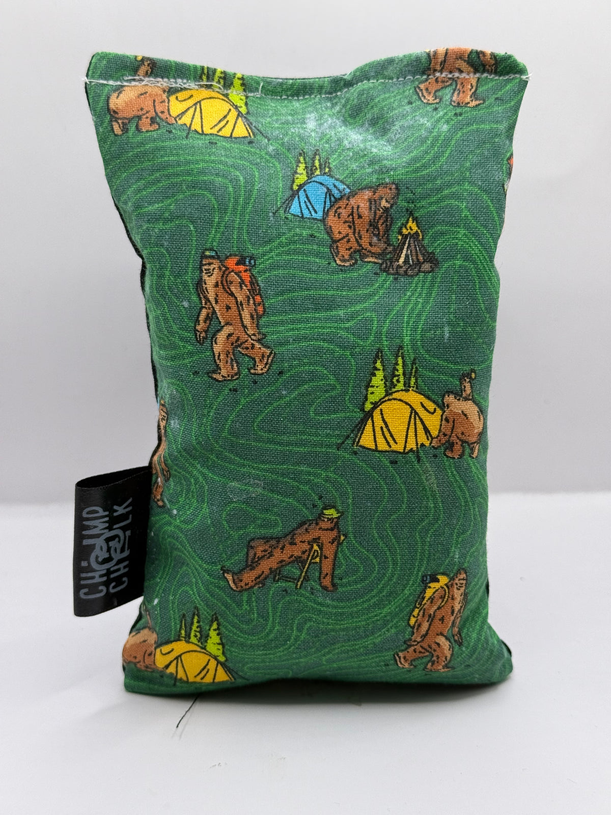 Cartoon Sasquatch Chalk Bag