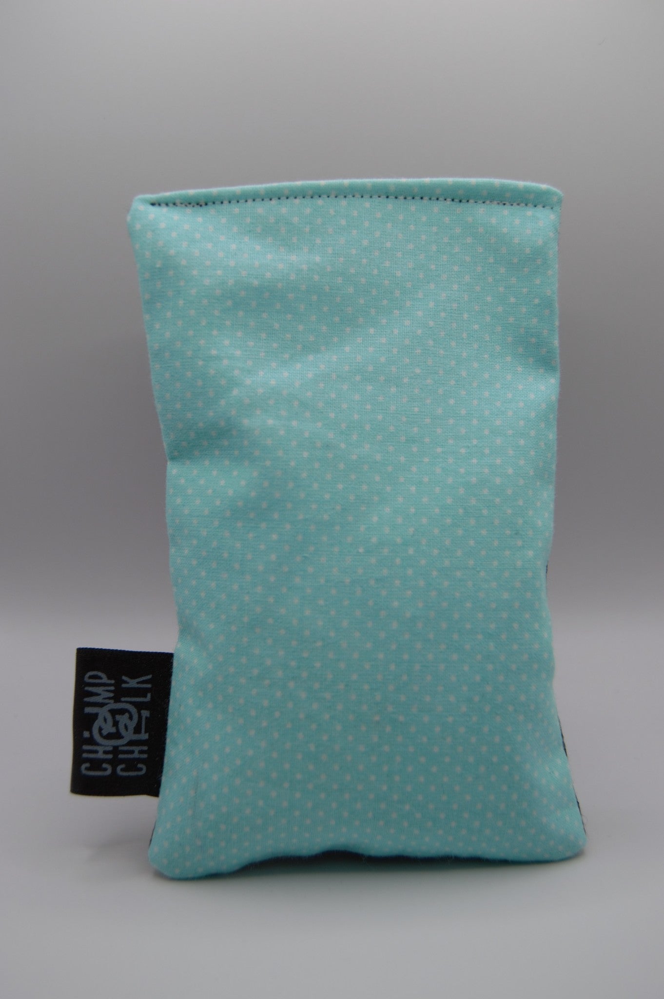 Turquoise Polka Dot Chalk Bag