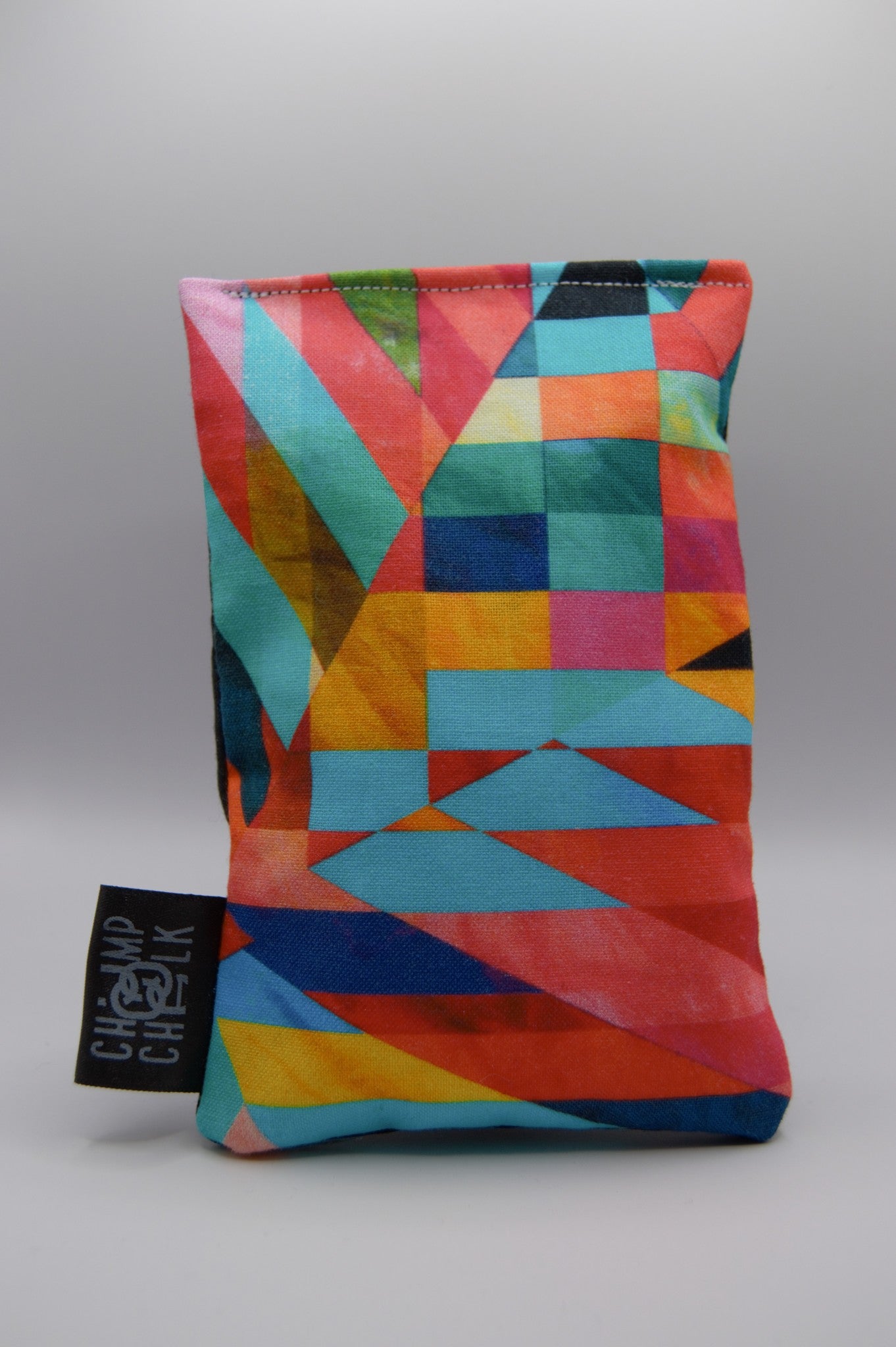 Geometric Rainbow Chalk Bag