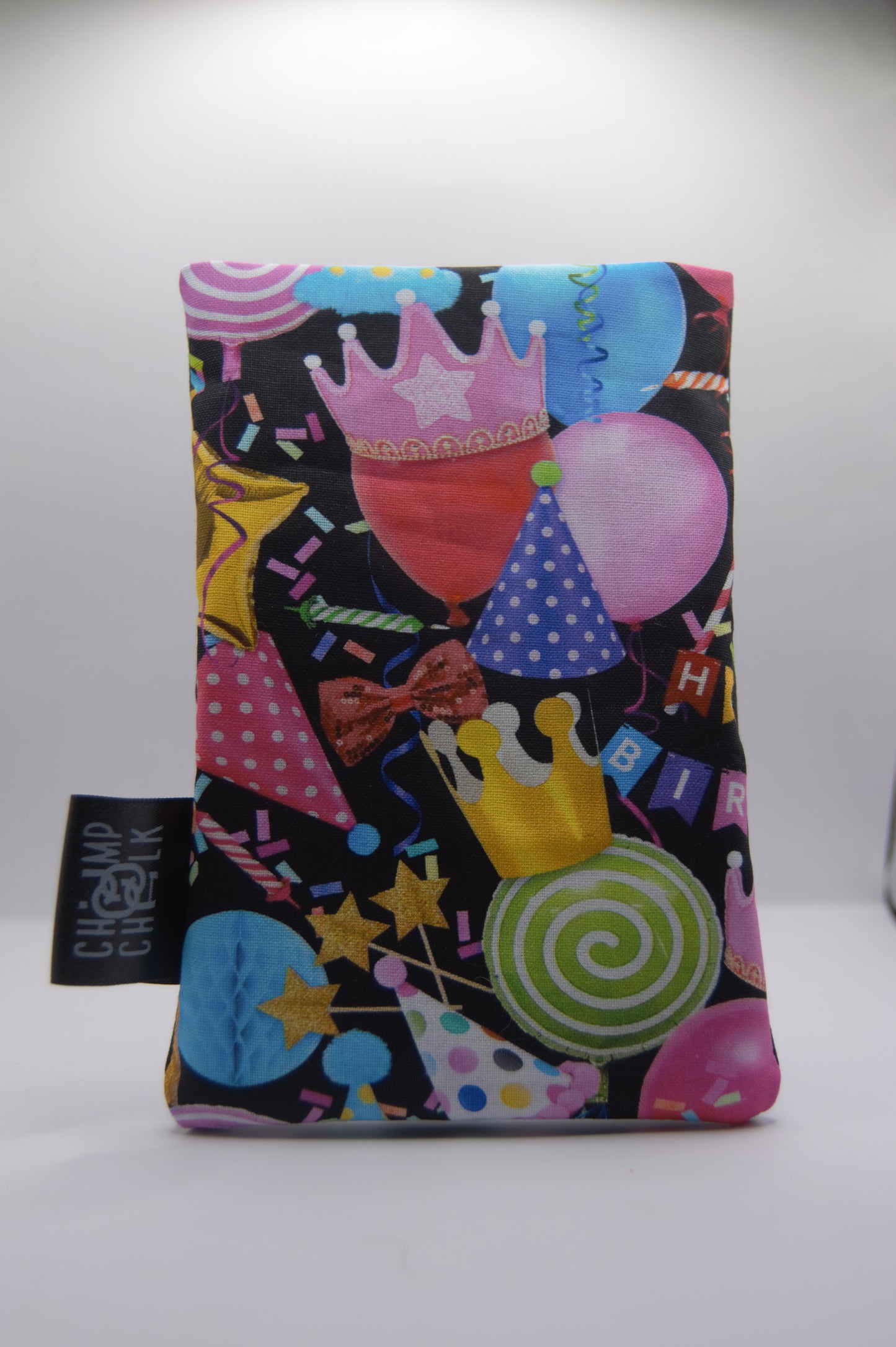 Realistic Birthday Confetti Balloon Chalk Bag