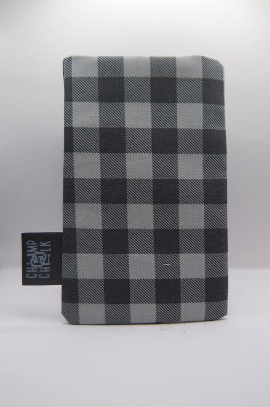 Gray Plaid Chalk Bag