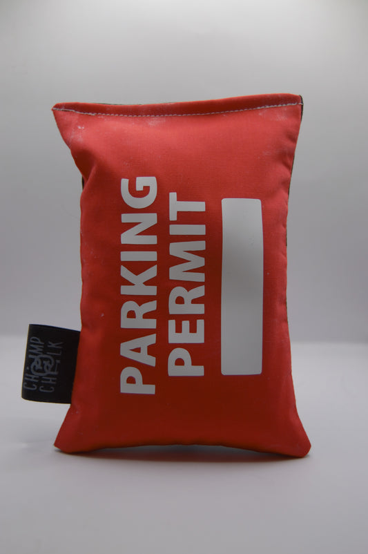 Parking Permit Chalk Bag