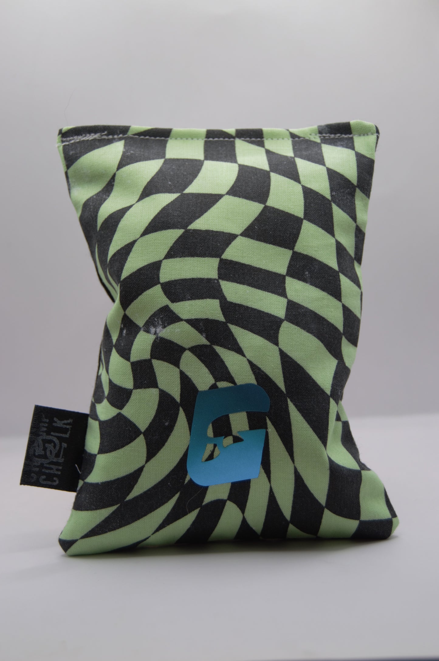 Aaron Gossage Geometric Green Chump Chalk Bag