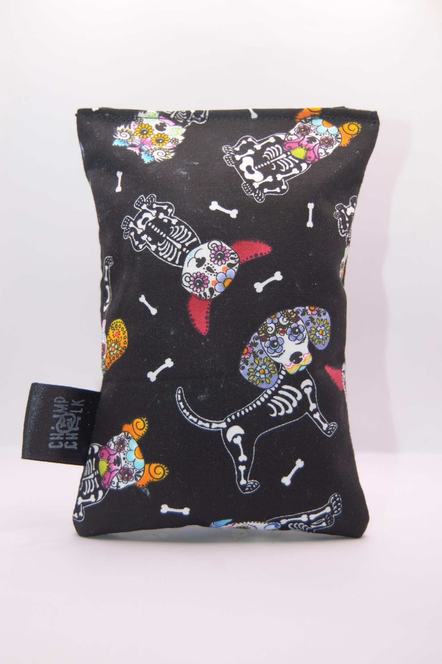 Black Dog Mandala Chalk Bag