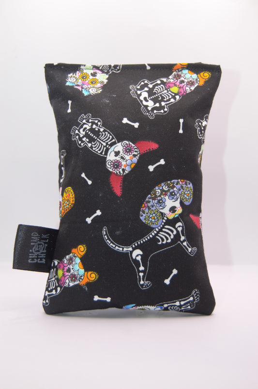 Black Dog Mandala Chalk Bag