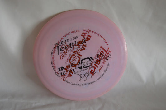 Used Disc-Innova Double Stamped Swirled Star TeeBird Ink on Back