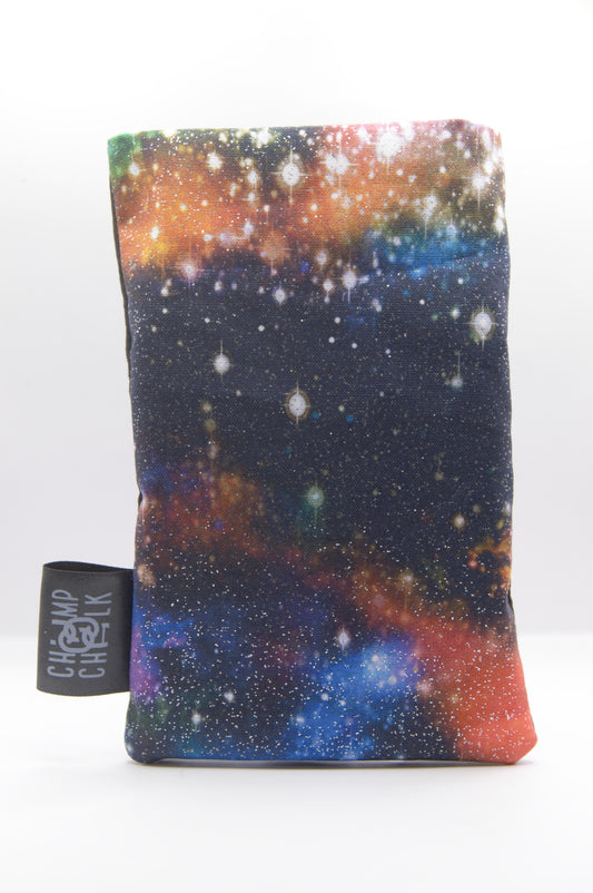 Metallic Space Galaxy Chalk Bag (Sparkly)