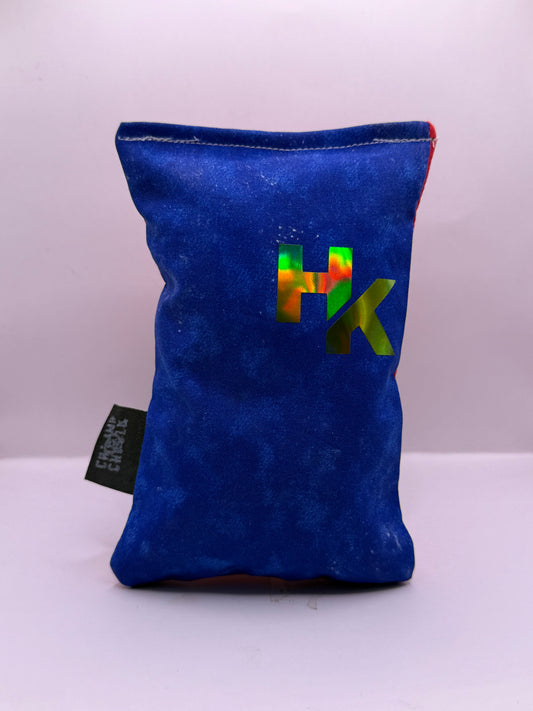 Hudson Kasper Blue Red and Green Logo Chump Chalk Bag