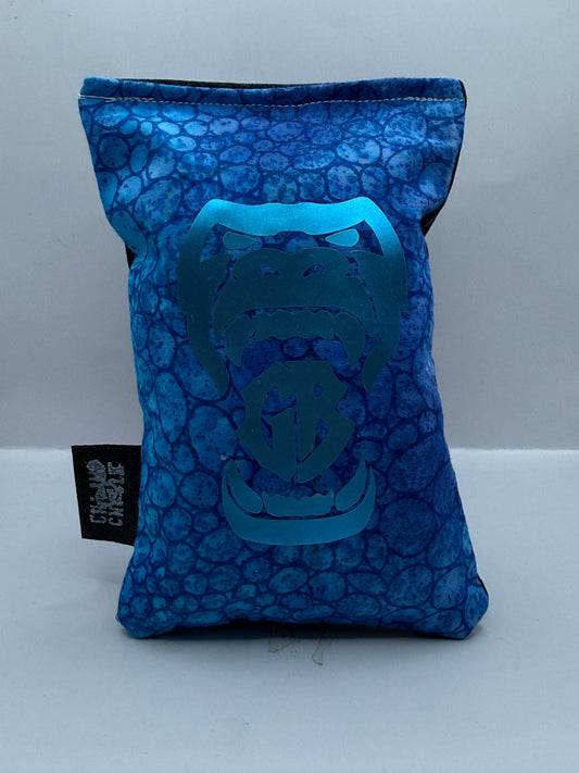 Gavin Babcock Blue Pebbles Chump Chalk Bag