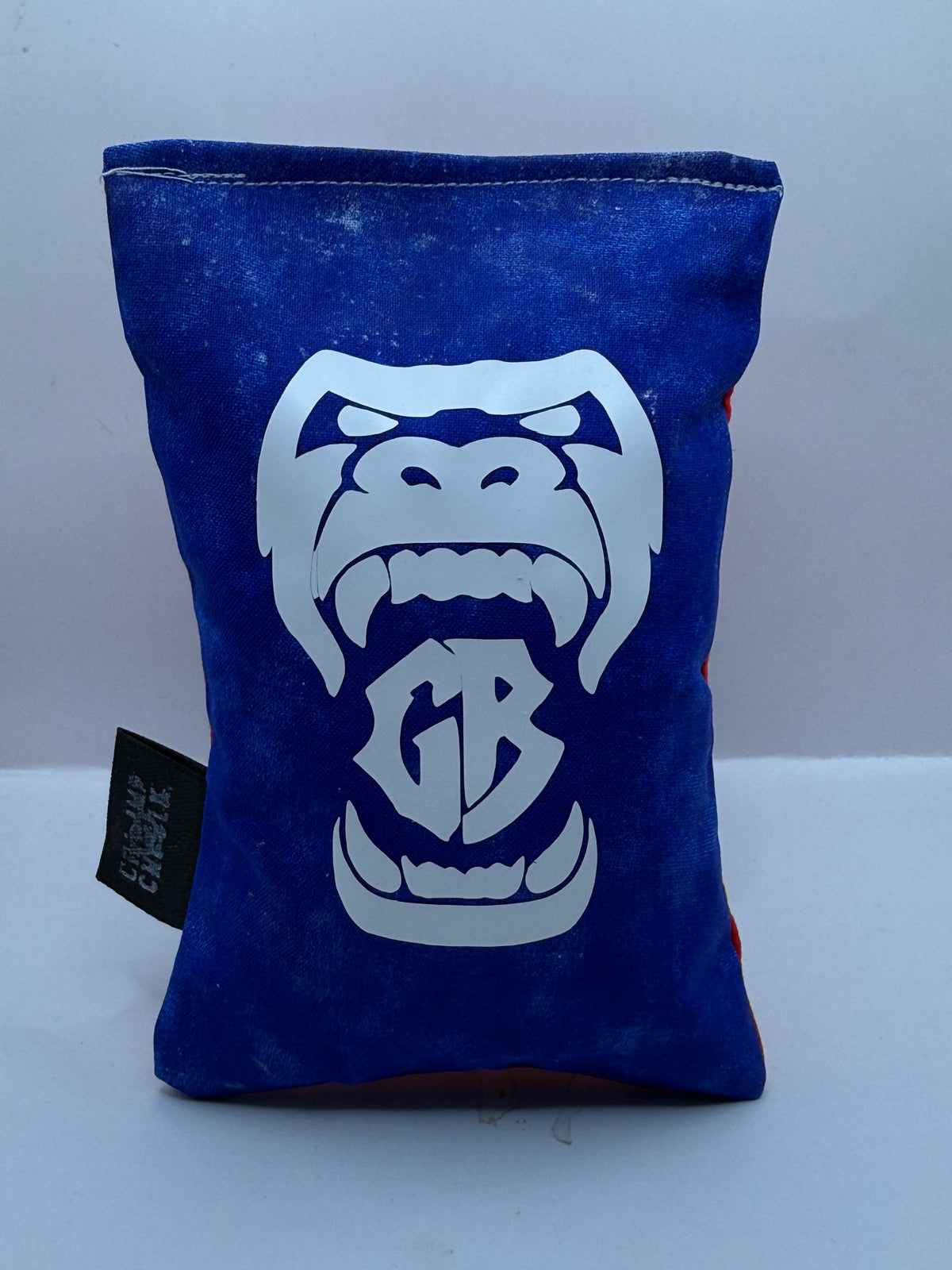 Gavin Babcock Blue and Red Chump Chalk Bag