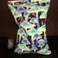 Glow in the Dark Mushroom Chalk Bag