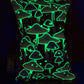 Glow in the Dark Mushroom Chalk Bag