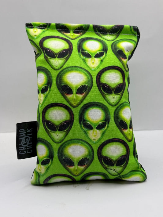 Green Alien Chalk Bag
