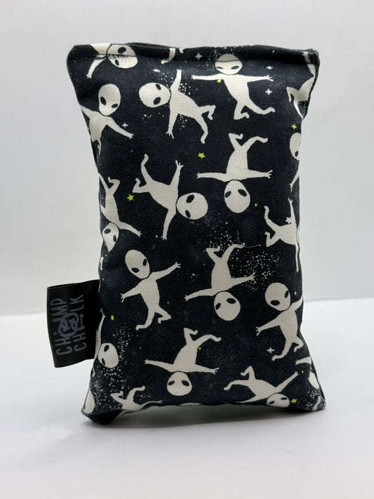 Glow in the Dark Alien Chalk Bag