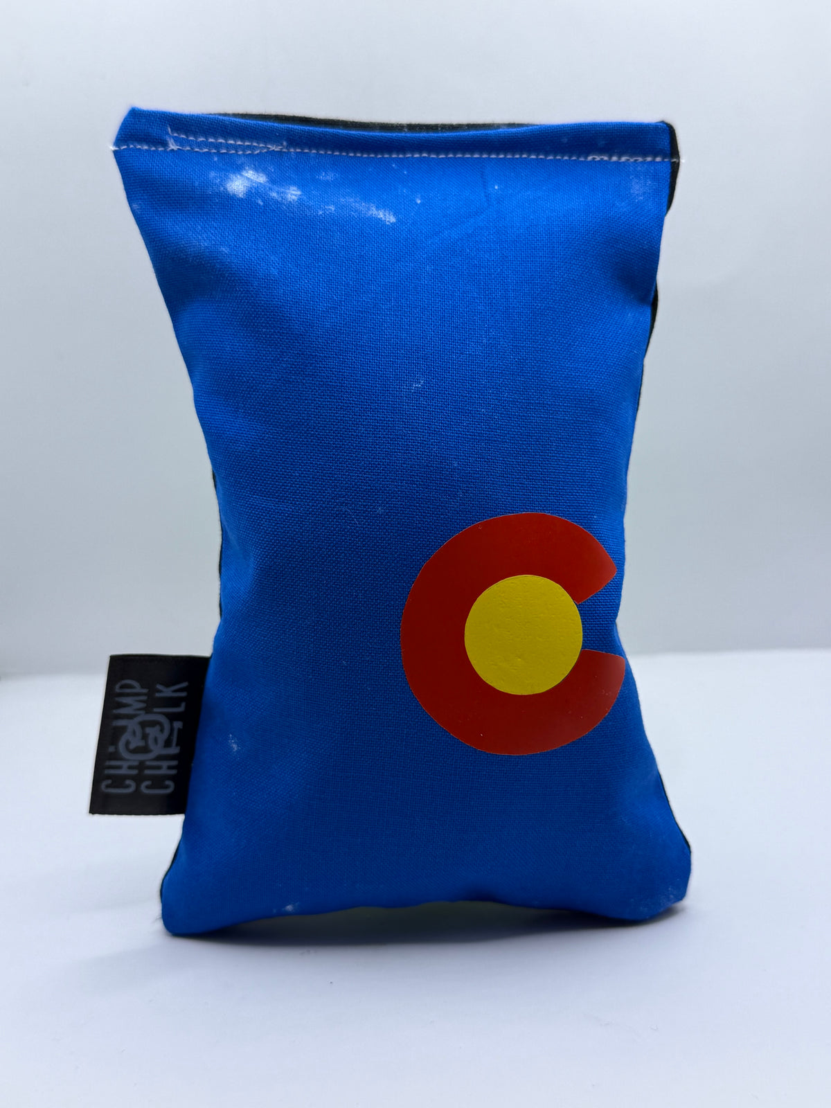 Colorado Flag (Blue Tie Dye Background) Chalk Bag
