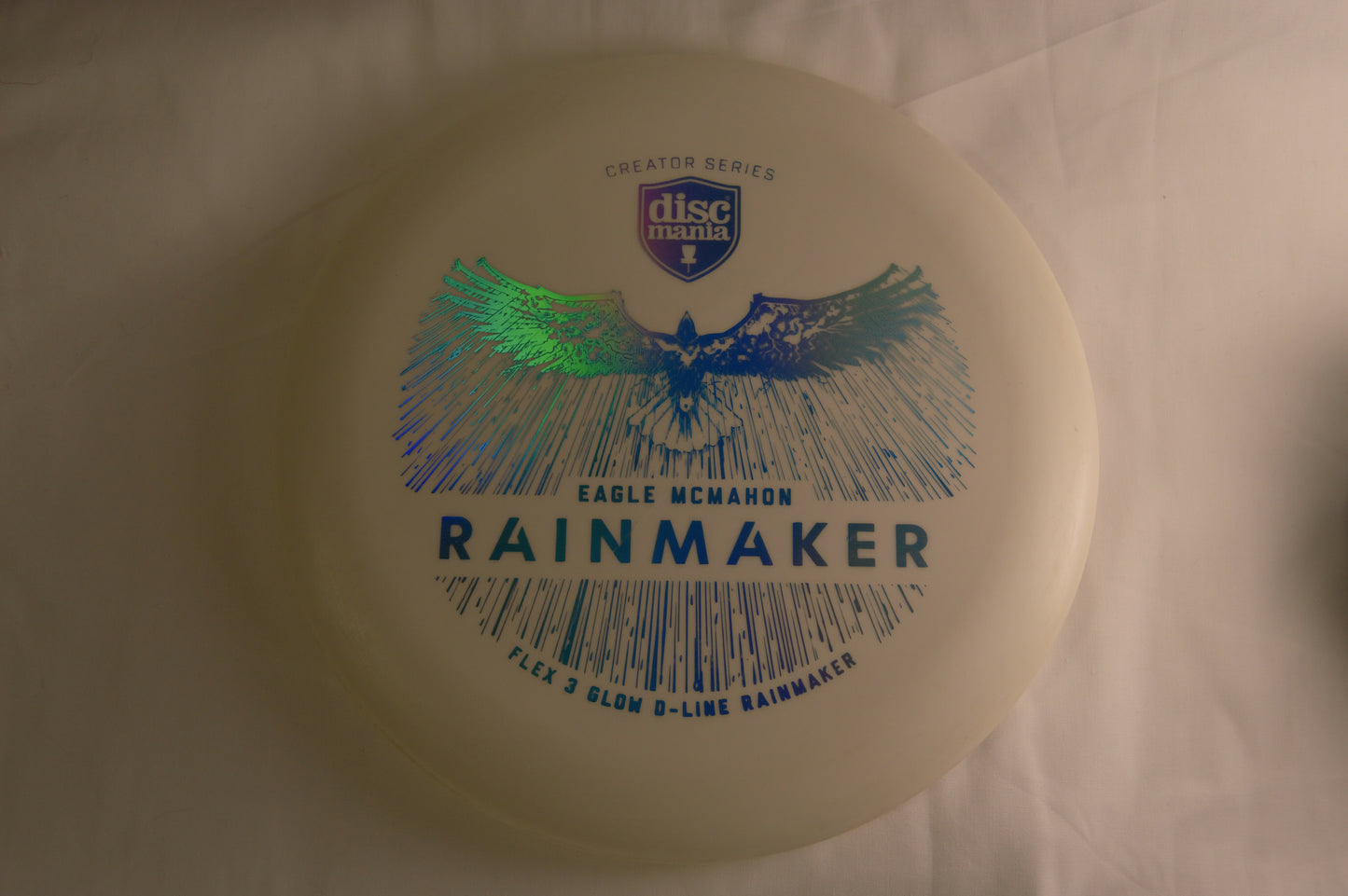 Used Disc-Discmania Eagle McMahon D-Line Rainmaker Glow