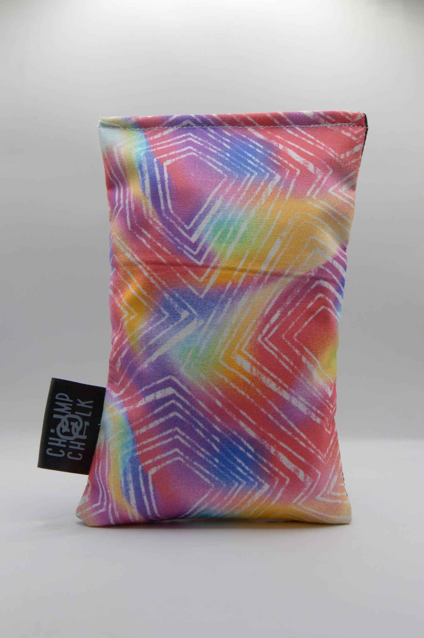 Geometric Pastel Watercolor Chalk Bag