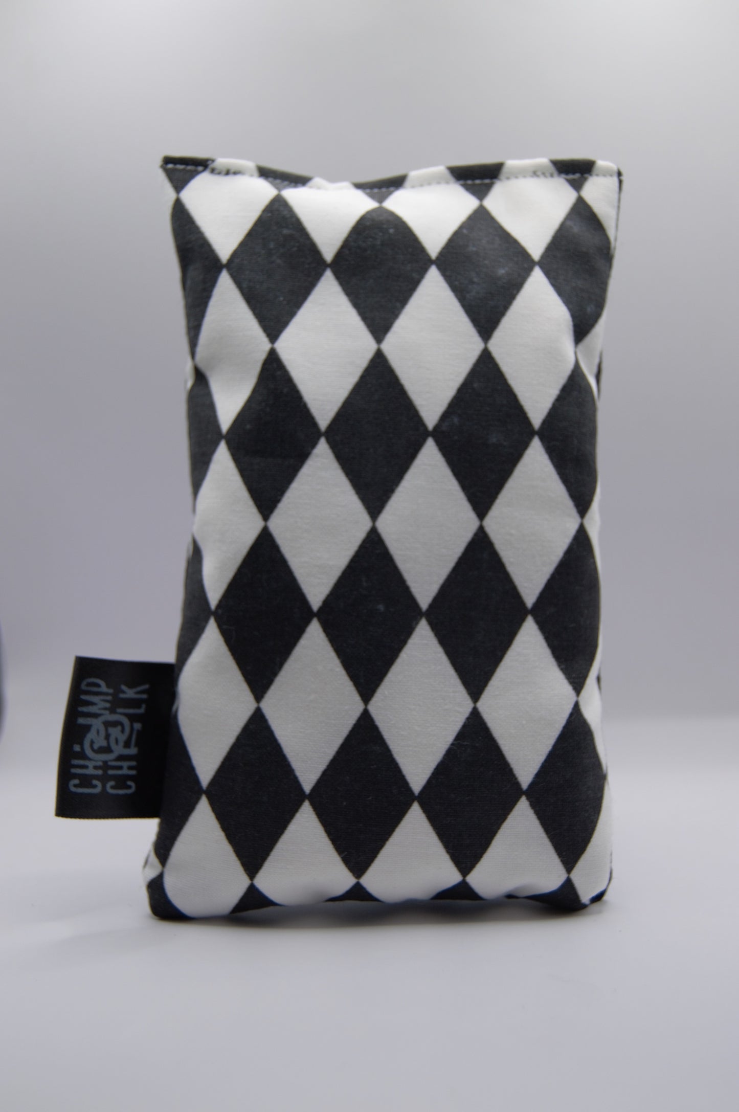 Black and White Diamond Chalk Bag