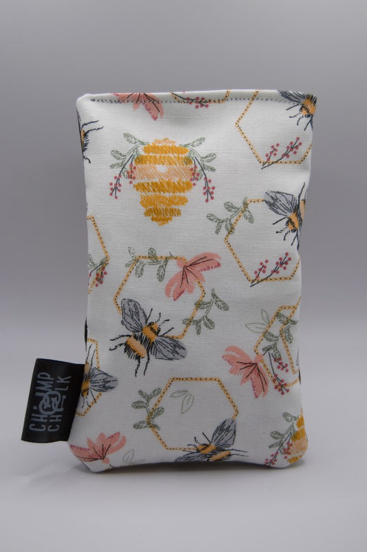Honeycomb and Bees Chalk Bag