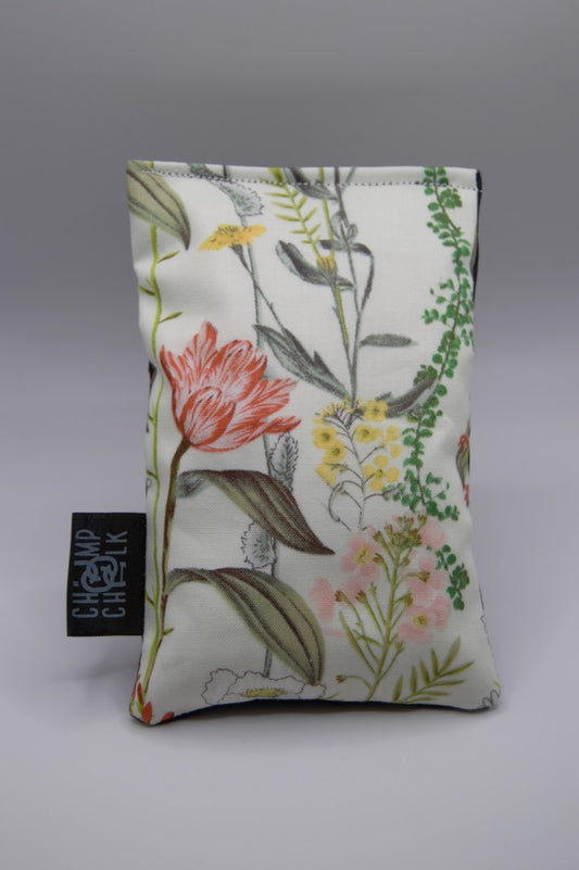White Floral Chalk Bag