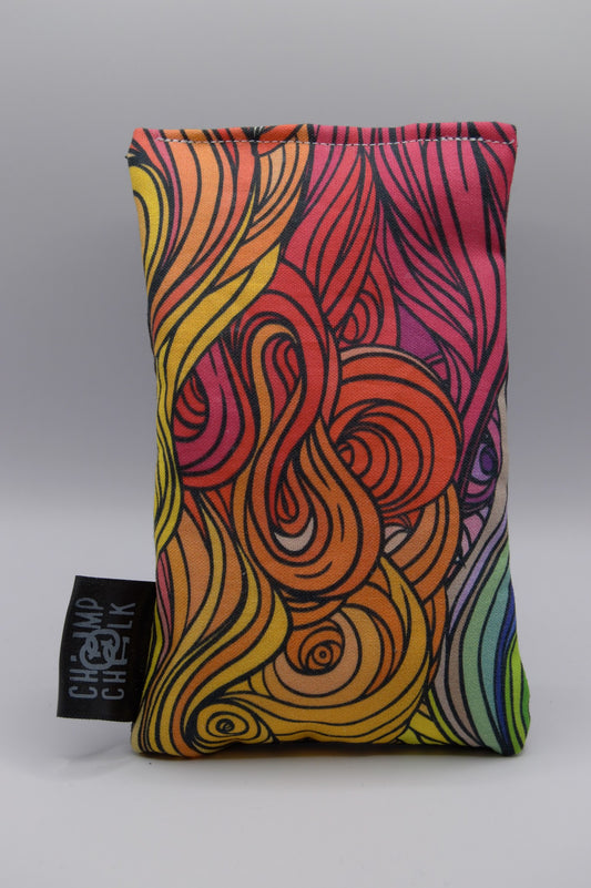 Rainbow Swirls Chalk Bag