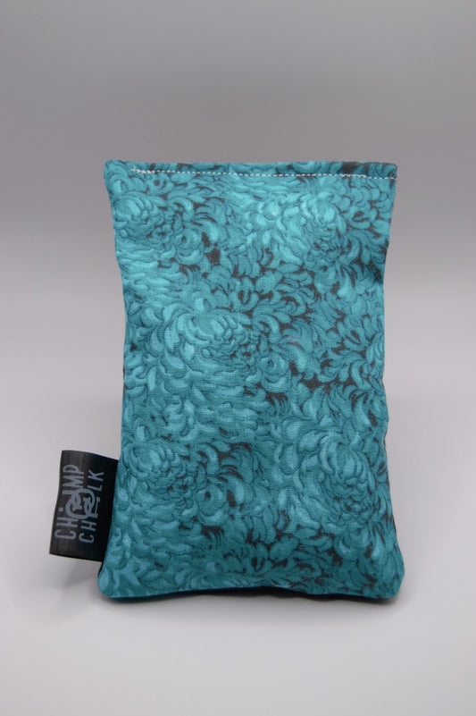 Turquoise Petals Chalk Bag