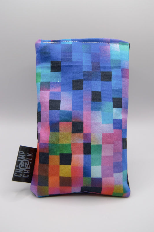 Blue Pixel Chalk Bag