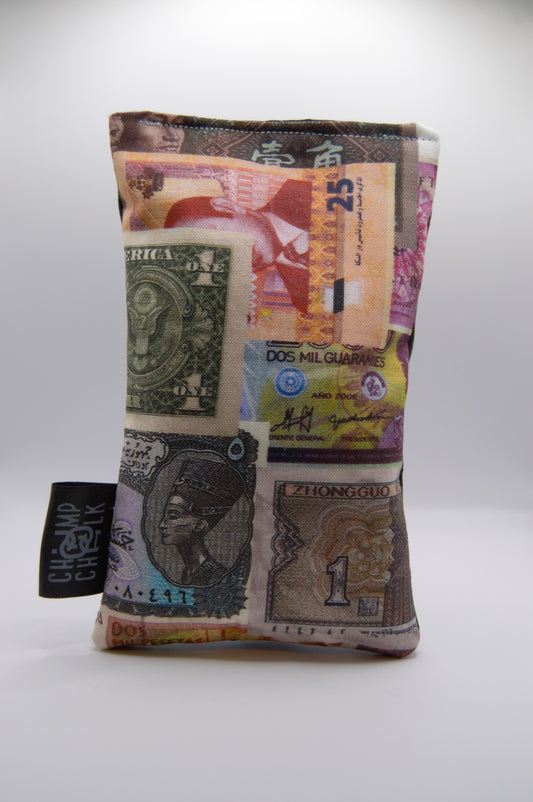 Money Around the World Chalk Bag
