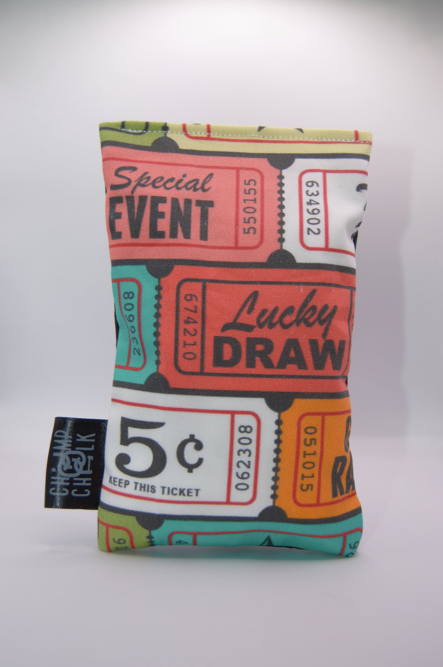 Ticket Stub Chalk Bag
